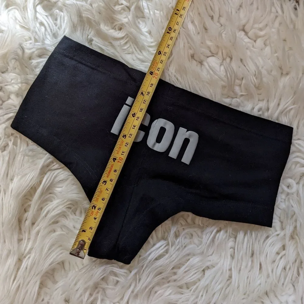 ICON NEW Boy Short Booty Panties XS/S